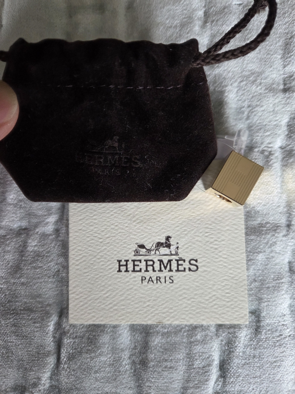 Hermès Cube Totem twilly ring